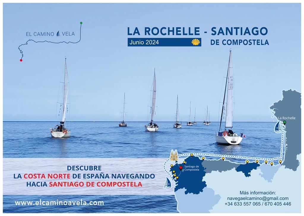 Camino a Vela: La Rochelle - Santiago de Compostela