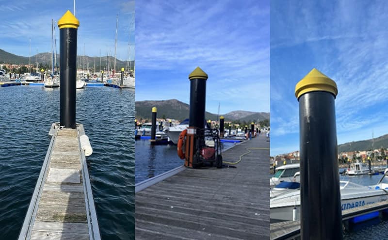 MARINA POBRA, FINALIZA LA MEJORA DE ESTRUCTURAS EN EL PUERTO DEPORTIVO